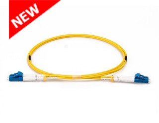 Broxnet Duplex LC/UPC to LC/UPC SM 9/125 2.0mm 1M LSZH Fiber Patch Cable